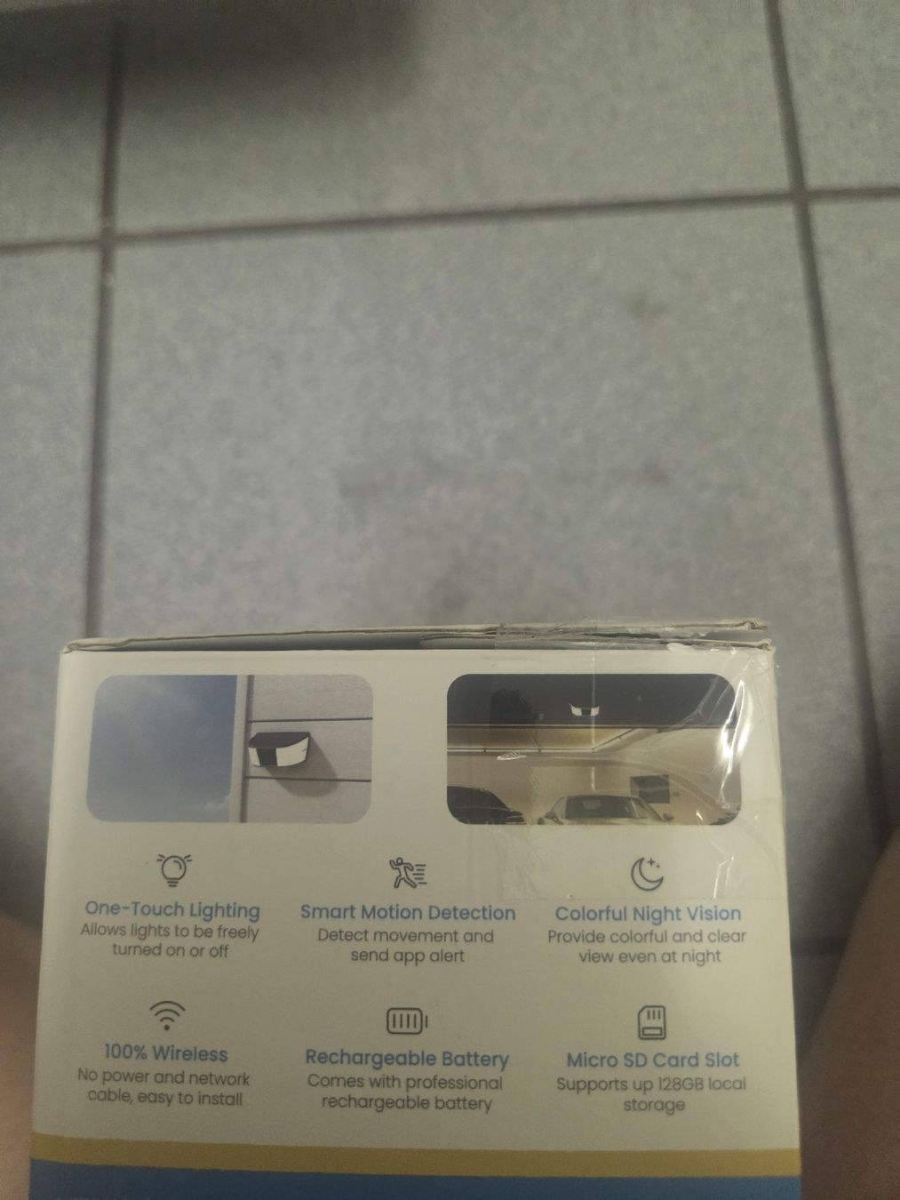 Videocamere: IoGeek Battery Wall Light Camera gebraucht – Usato da Allschwil venduto da Zora_26 4