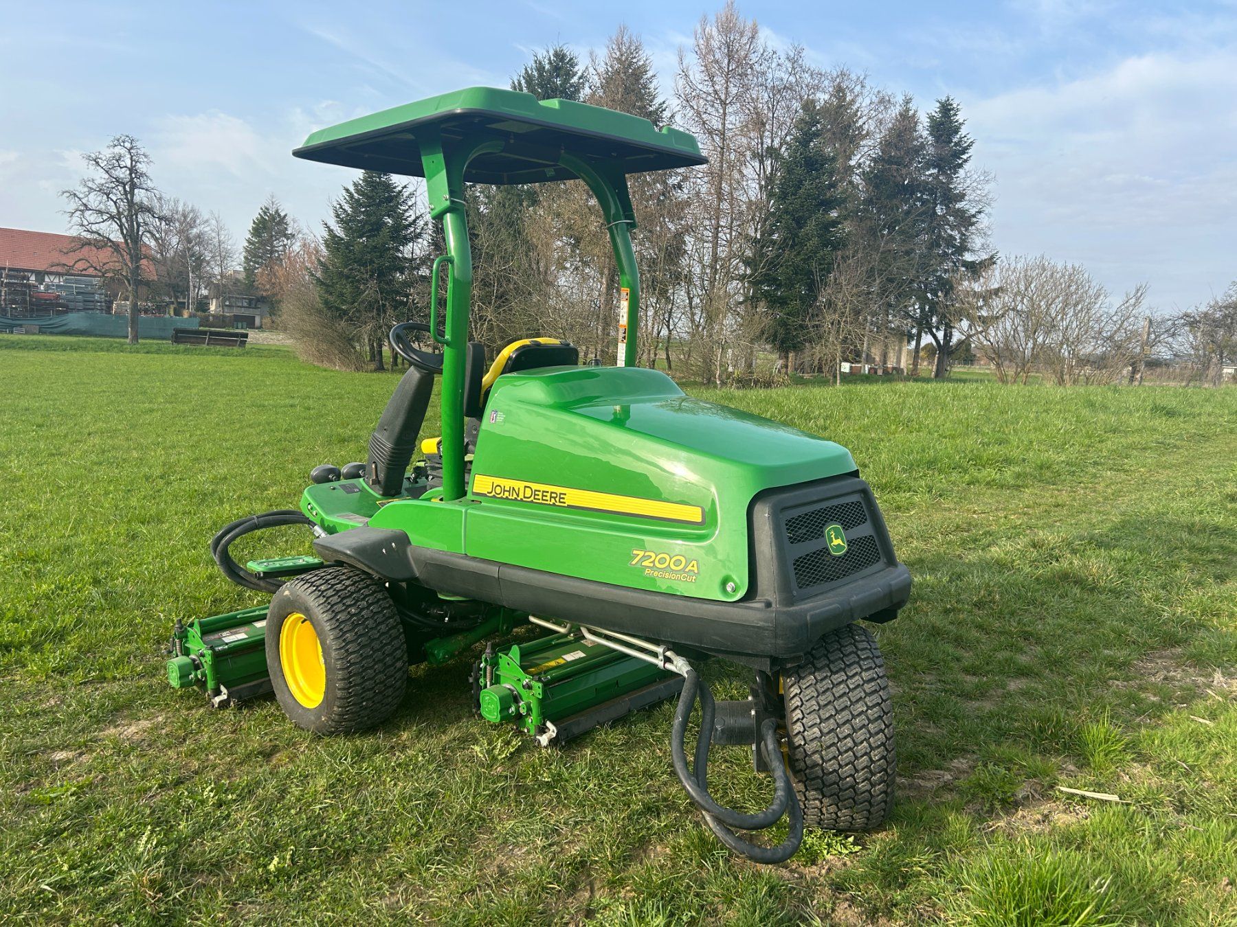 John Deere Tagliaerba: John Deere 7200A Spindelmäher Rasenmäher – Usato da Oberglatt ZH venduto da dealer1936 3
