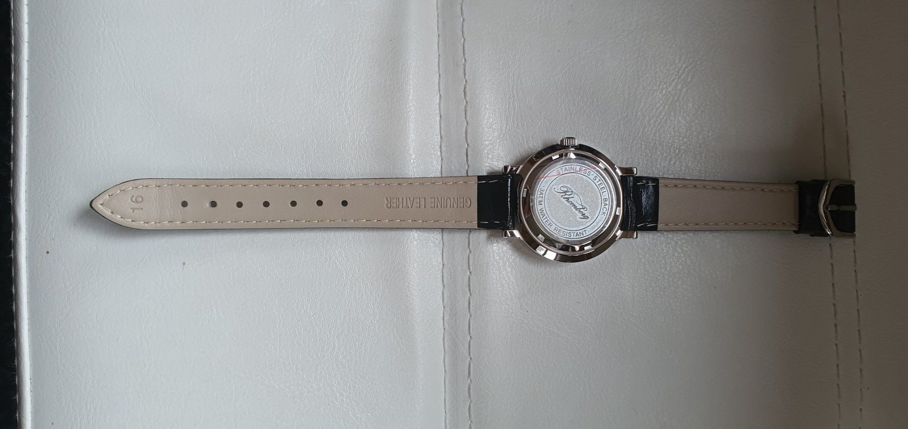 Orologi: Damenuhr mit Lederarmband neu – Nuovo e nell'imballaggio originale da Kandersteg venduto da nvo_65py 1