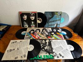Vinyl LP Sammlung — The Clash (2LP), Depeche Mode (Grey Viny