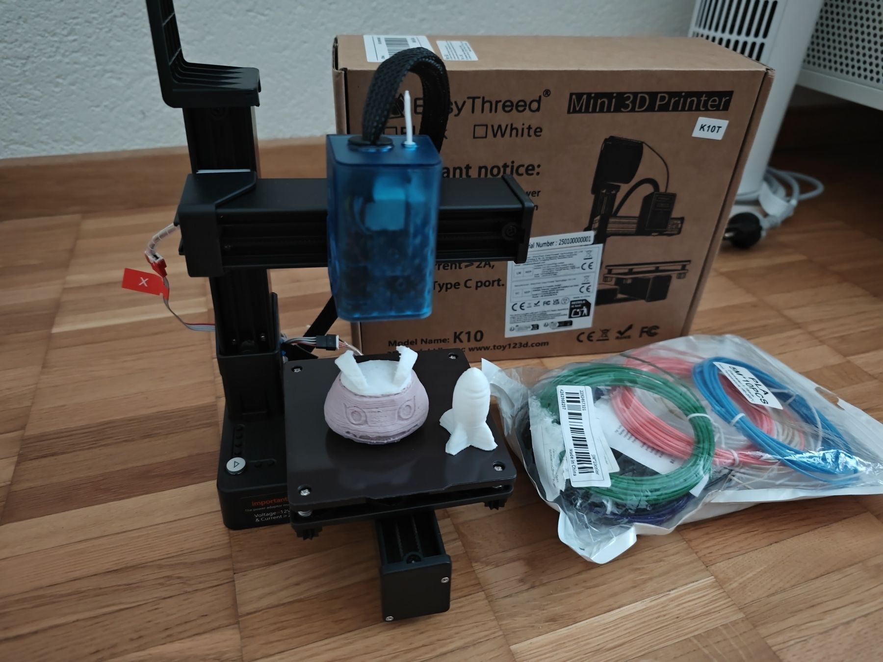 3D Drucker: 3D Printer EasyThreed Mini K10 used condition – Gebraucht aus Esslingen von kra_7lvr 1
