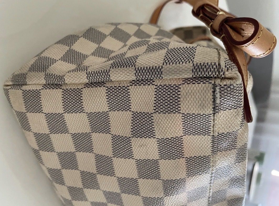 Zaini: Louis Vuitton Sperone Rucksack Damier Azur – Usato da Allschwil venduto da figurella5 3
