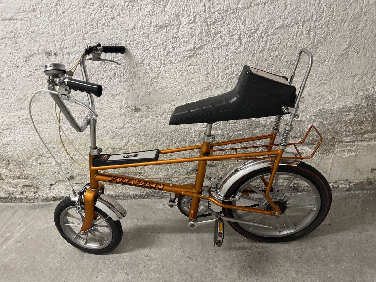 Raleigh Velos: Raleigh Sunbeam Formula 3 Bicycle Orange Retro – Gebraucht aus Genève von DEBARR.AS