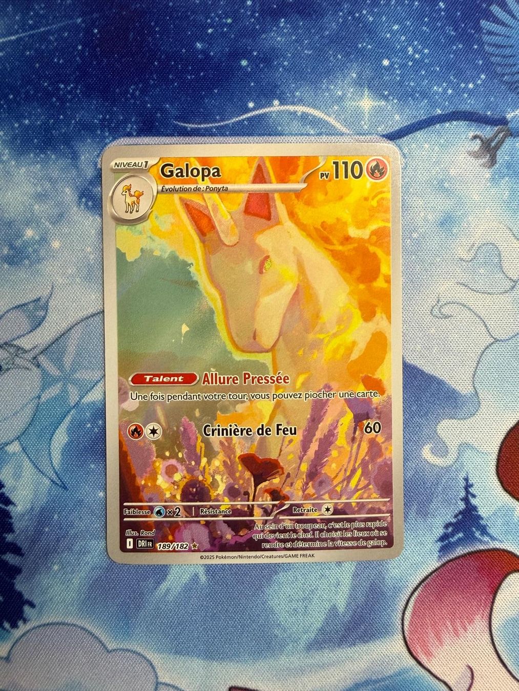 Pokémon Cartes à collectionner: Galopa AR - DRI 189 FR – Neuf (Voir description) à Courgenay par ScamBoxOff