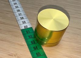 goldener Metall Grinder, gold, Mühle