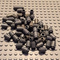 Lego 67x Rundstein (3062) dunkel grau