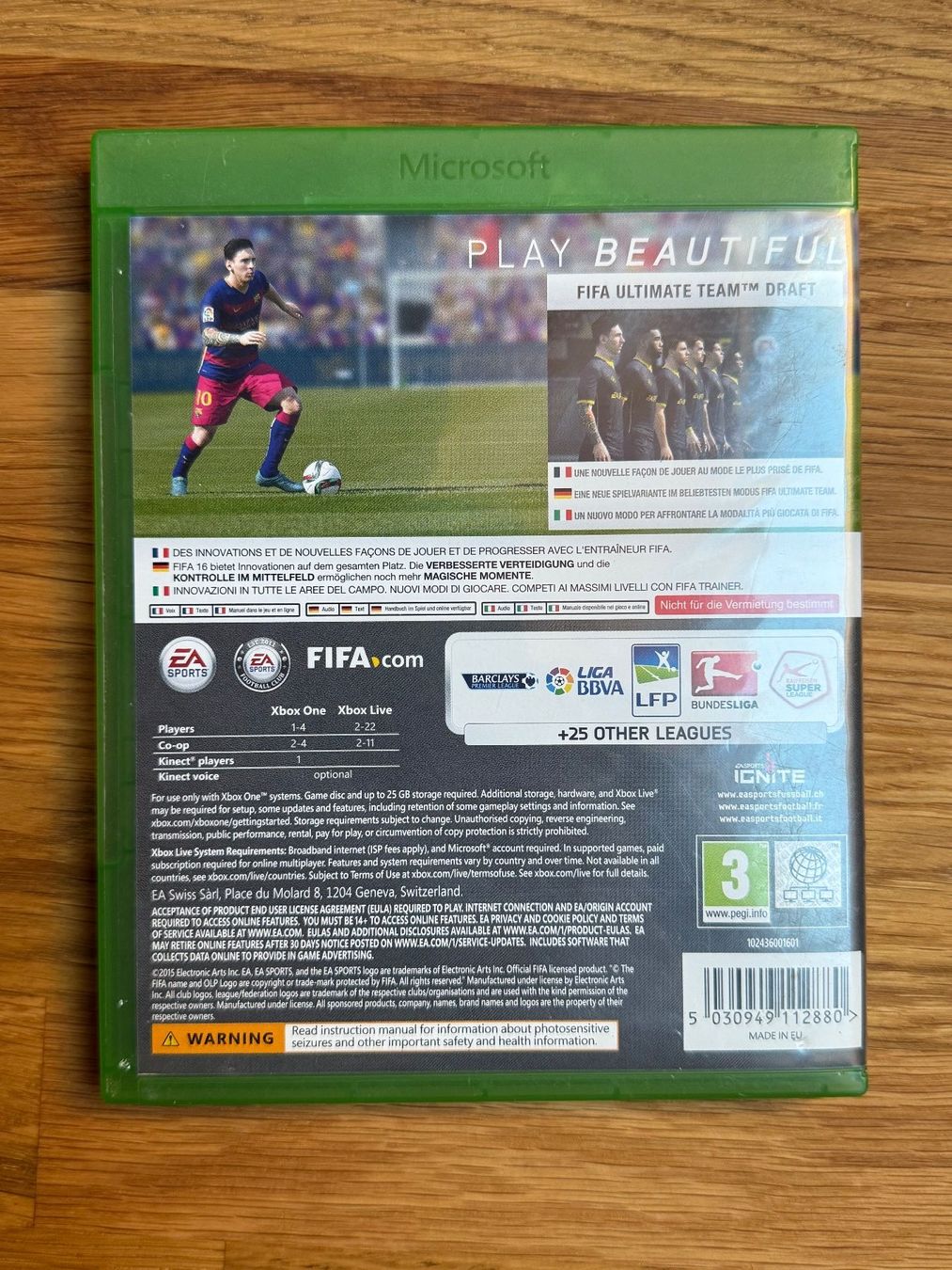 Giochi: FIFA 16 Xbox One – Usato da Glis venduto da dor_b2nc 1