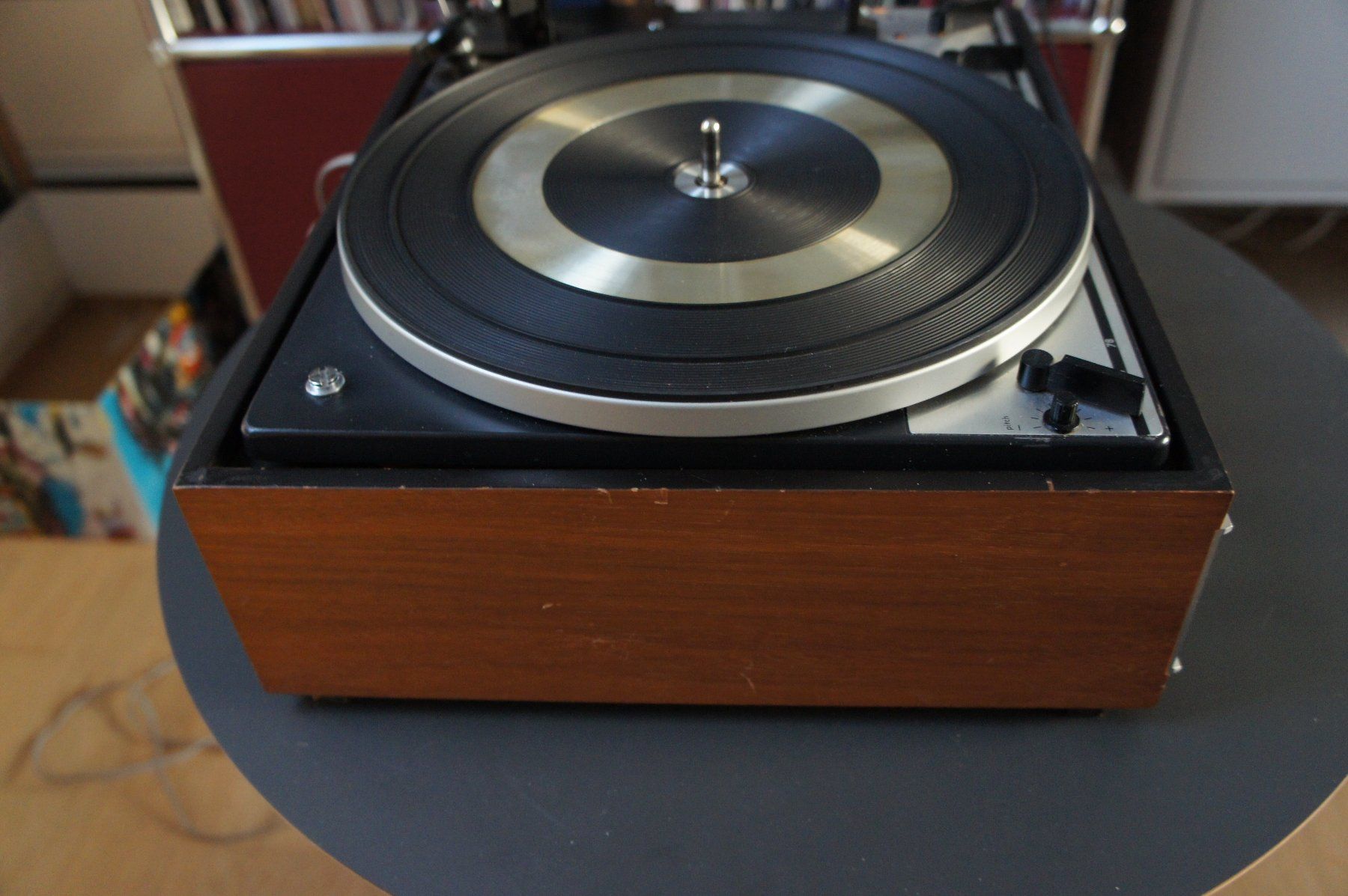 Ampli Vintage DUAL CV HS 37 Rénové – Chaîne HiFi Allemande Blanche – Son Chaleureux