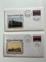 100 Jahre Gotthard-Bahn Ersttagsbriefe