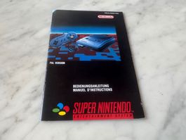 ANLEITUNG FÜR SUPERNINTENDO KONSOLE