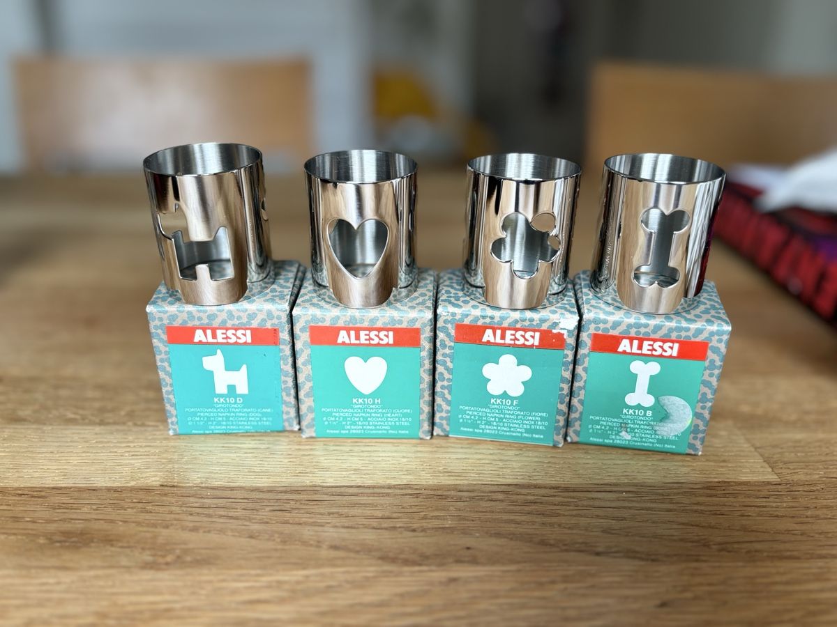 Alessi Altro in Decorazioni & Accessori: Alessi  Serviettenringe – Nuovo (secondo la descrizione) da Würenlos venduto da Ashley24