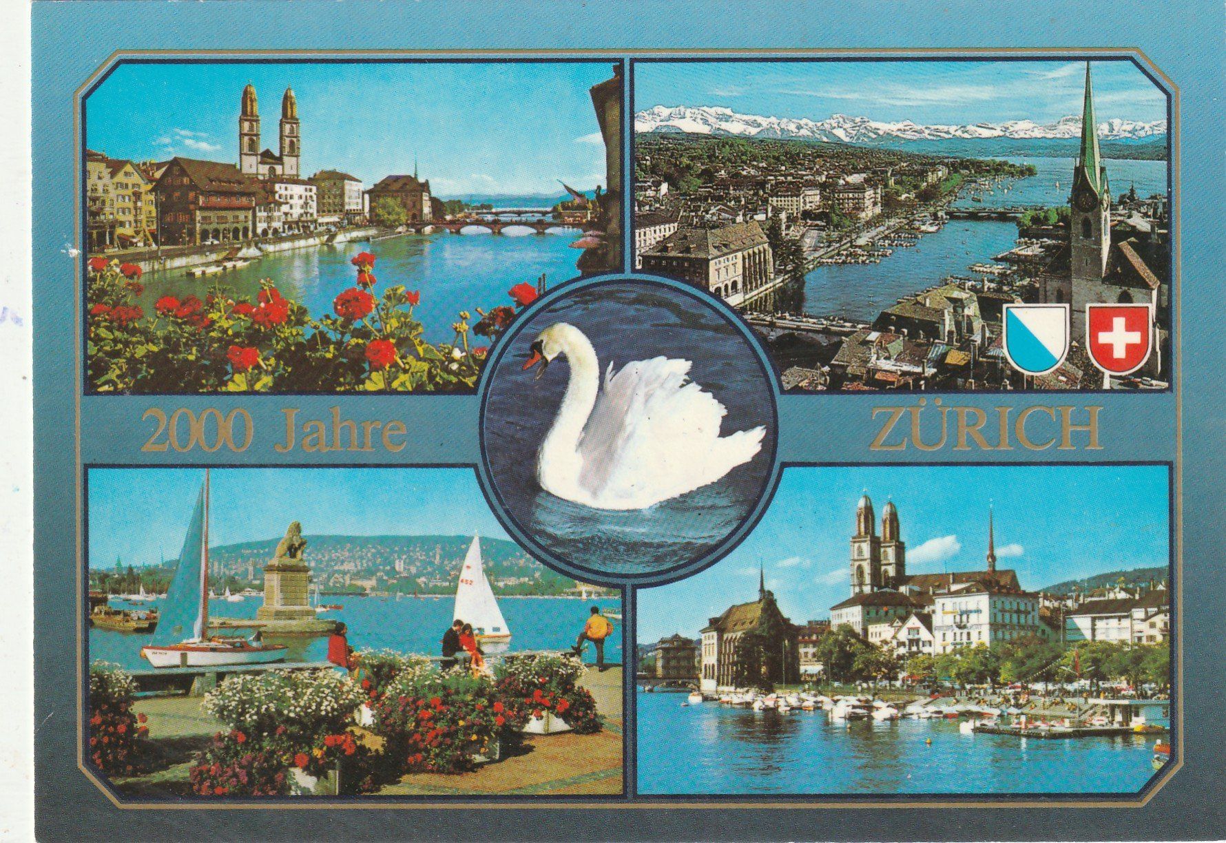 Cartoline postali: Zürich MBK – Usato da Lumbrein venduto da made02
