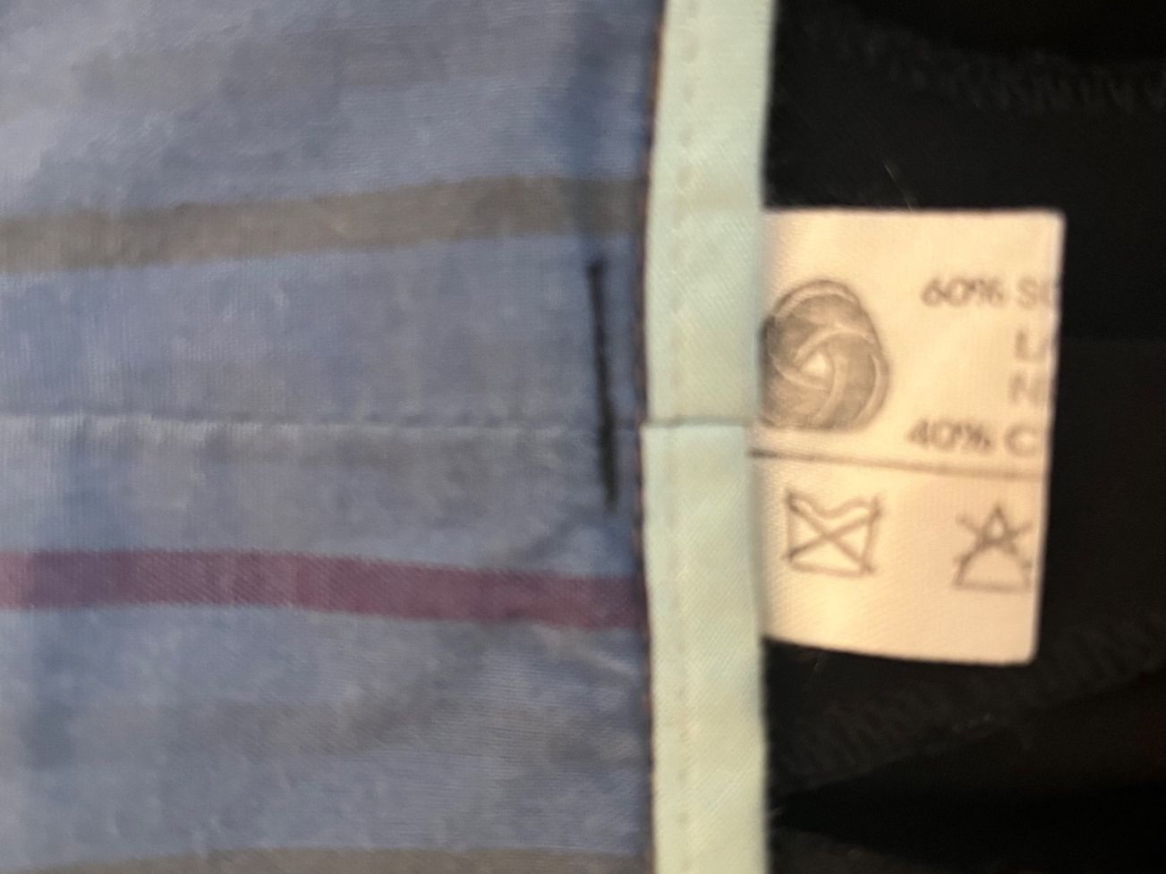 Pantaloni: Original Ernst Walder / Helveticum, schwarze Hose Gr.42 – Usato da Zürich venduto da reg_rf87 4
