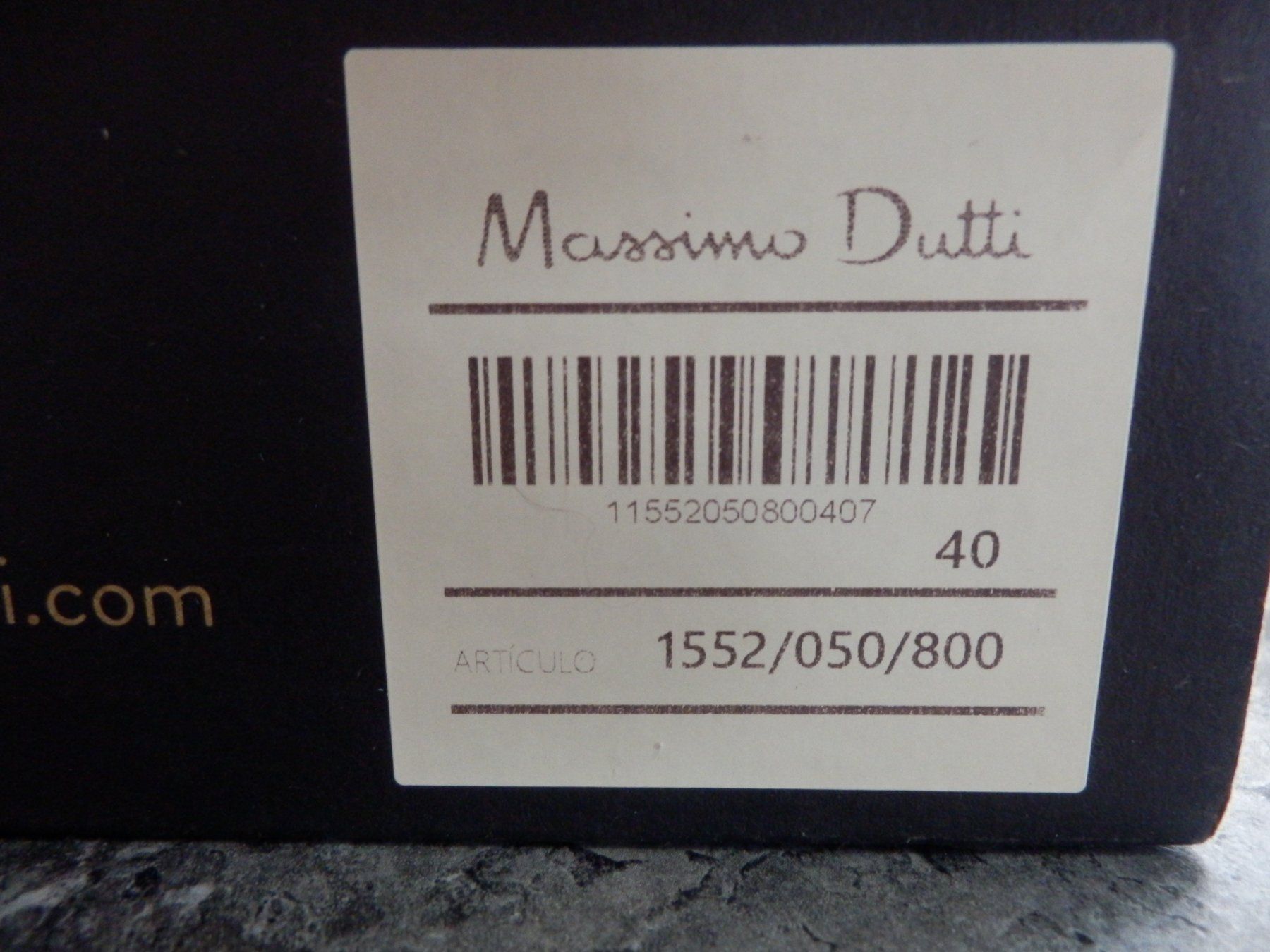 Massimo Dutti Scarpe da donna: Mocassin Massimo Dutti noir taille 40 neuf – Nuovo (secondo la descrizione) da Apples venduto da Photec18 5