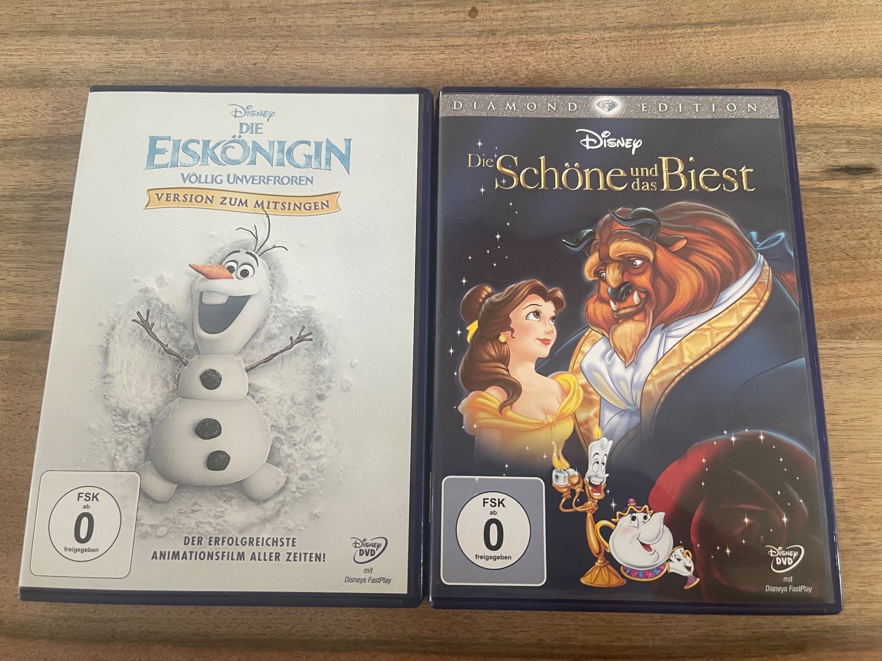 Tutti i DVDs: die Schöne und das Biest+ die Eiskönigin – Usato da Aarau venduto da Aurora0810 2