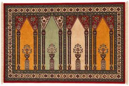 Très beau tapis d’Orient aux motifs traditionnels