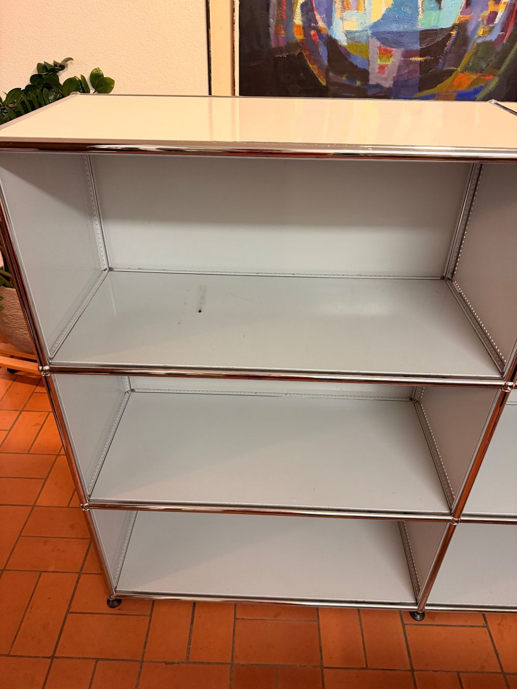USM Scaffali: USM Haller Regal grau 6 Fächer – Usato da Küsnacht ZH venduto da ElenaT20 2