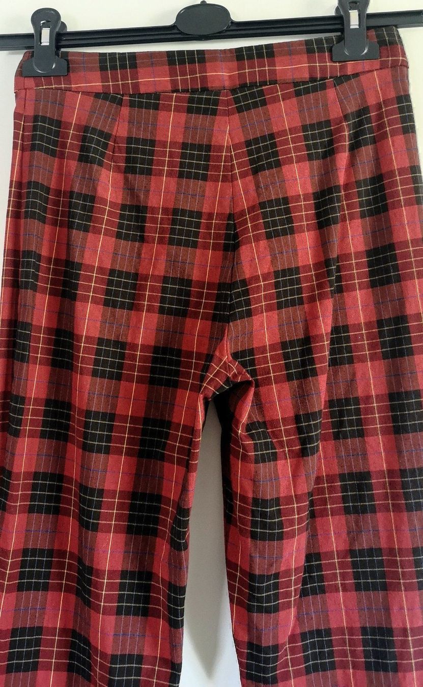 Pantaloni: Coole, karierte Strechhose – Nuovo (secondo la descrizione) da Widnau venduto da Schurlibua 2