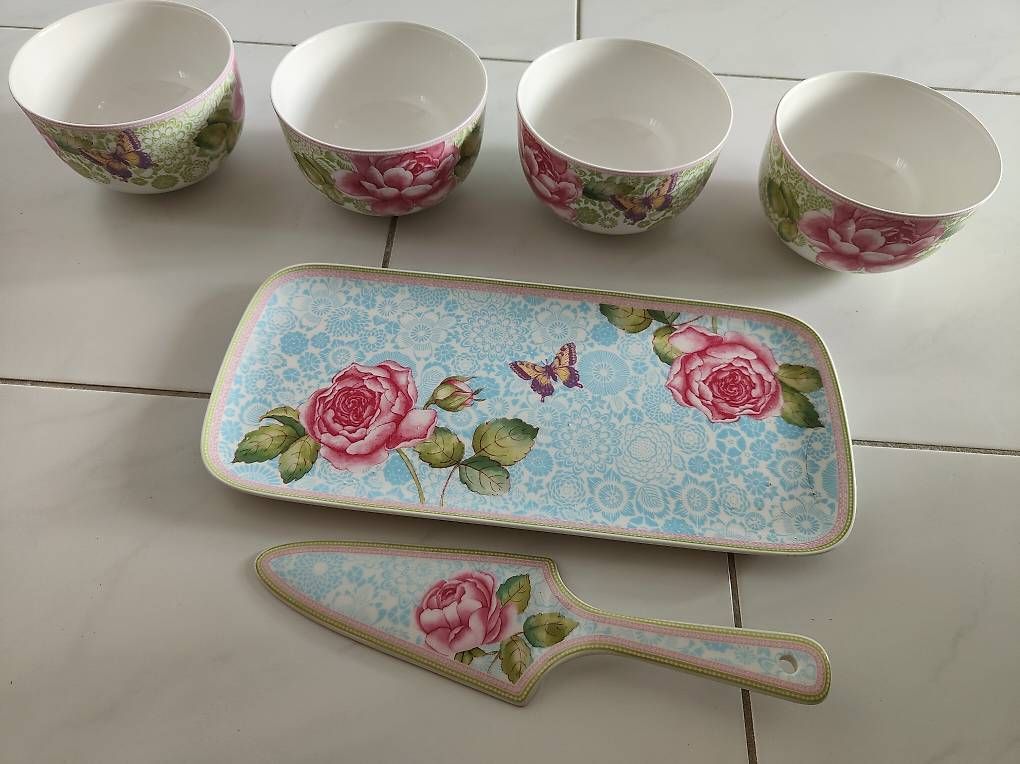 Villeroy & Boch Set di piatti: Neu Villeroy & Boch Rose Cottage – Usato da Kaltbrunn venduto da AliToni