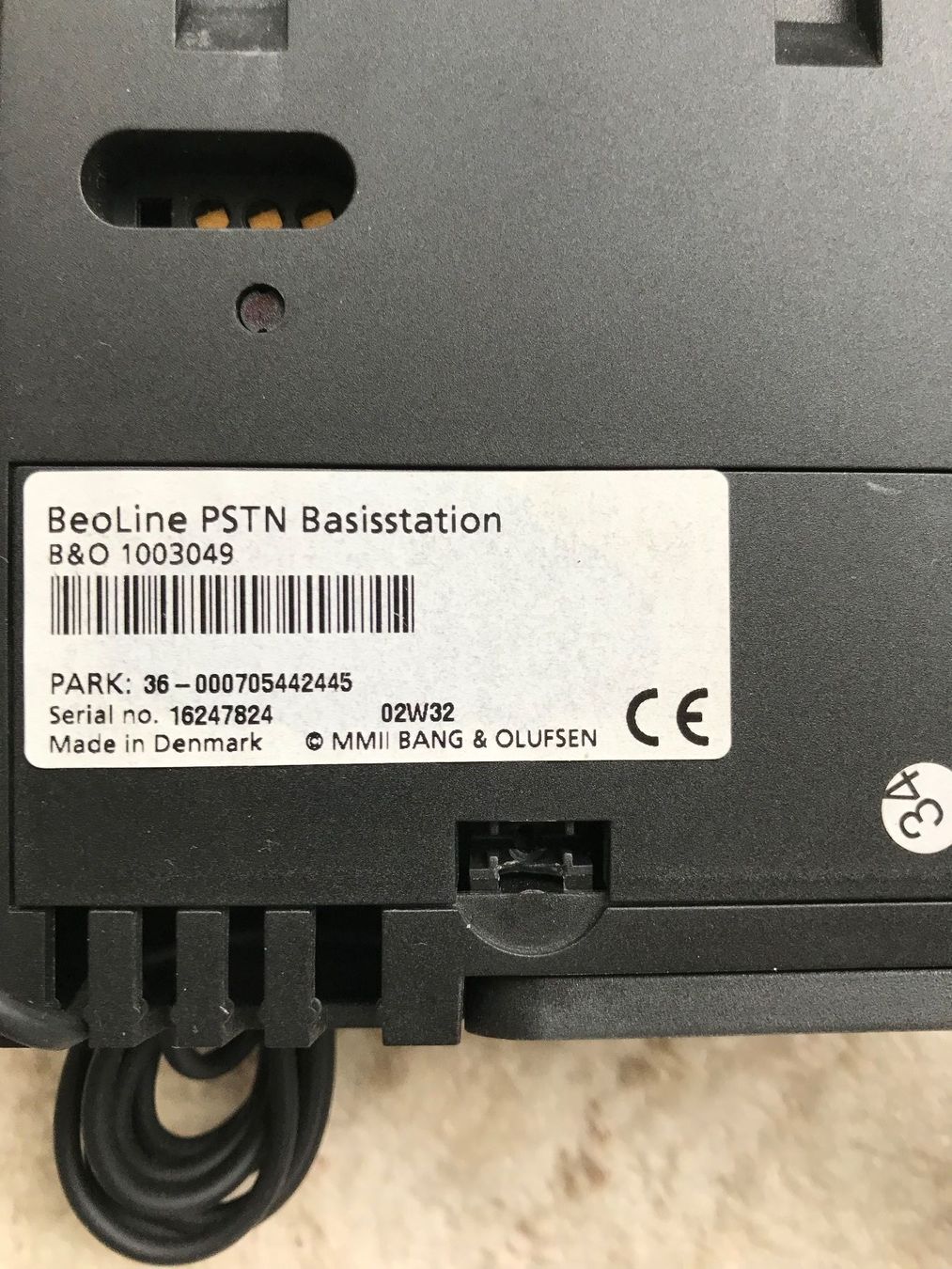 Bang & Olufsen Telefone: Beocom 6000 Telefonanlage, Basisstation analog. Ungebraucht. – Neu (gemäss Beschreibung) aus Solothurn von wm45 7