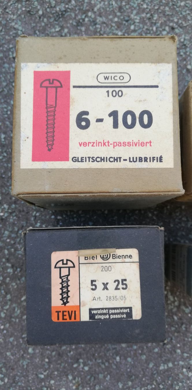 Alle Werkzeuge: 4 Packungen Schrauben ab 1Fr. – Neu (gemäss Beschreibung) aus Thun von Matthias72 1