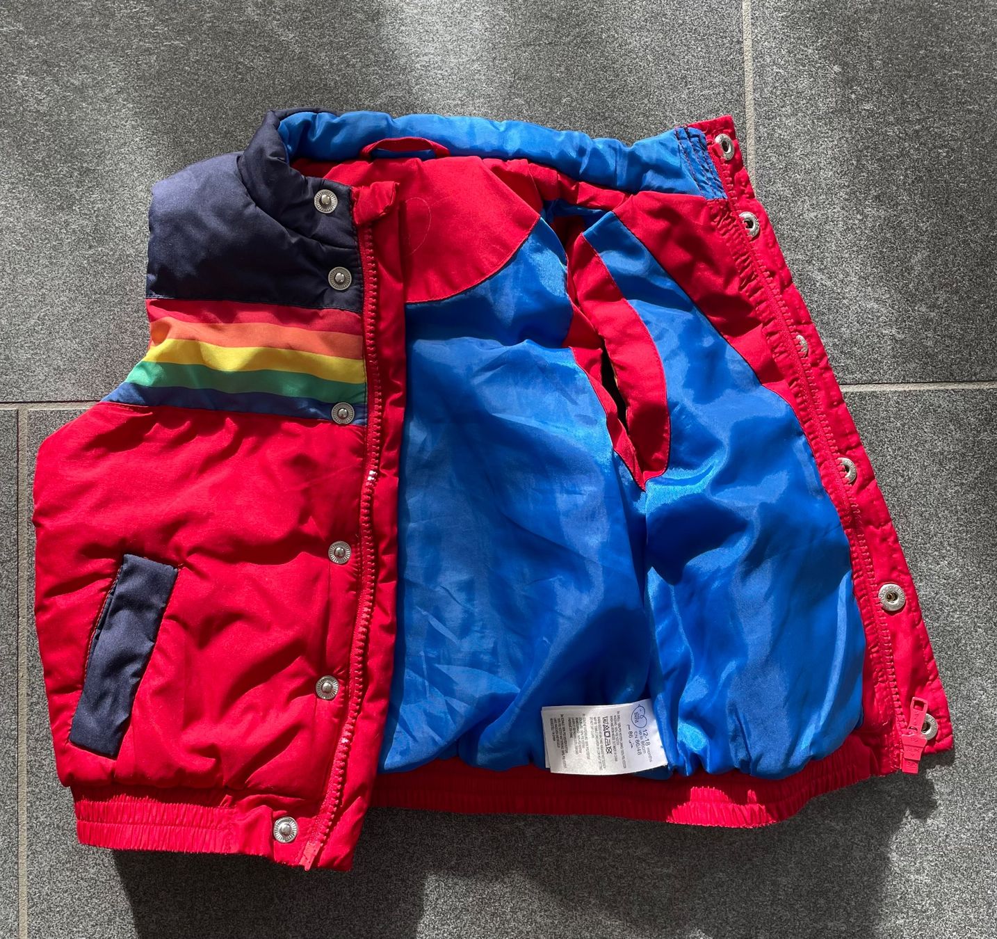 Sonstige Jungenkleidung: Gr.86 (1-1,5 Jahre) Weste – Gebraucht aus Kaltbrunn von mar_7jpc 1