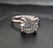❗️Ab 1.- 2.20 ct Naturdiamant D/SI2 - 18K W-Gold💎Swiss Made