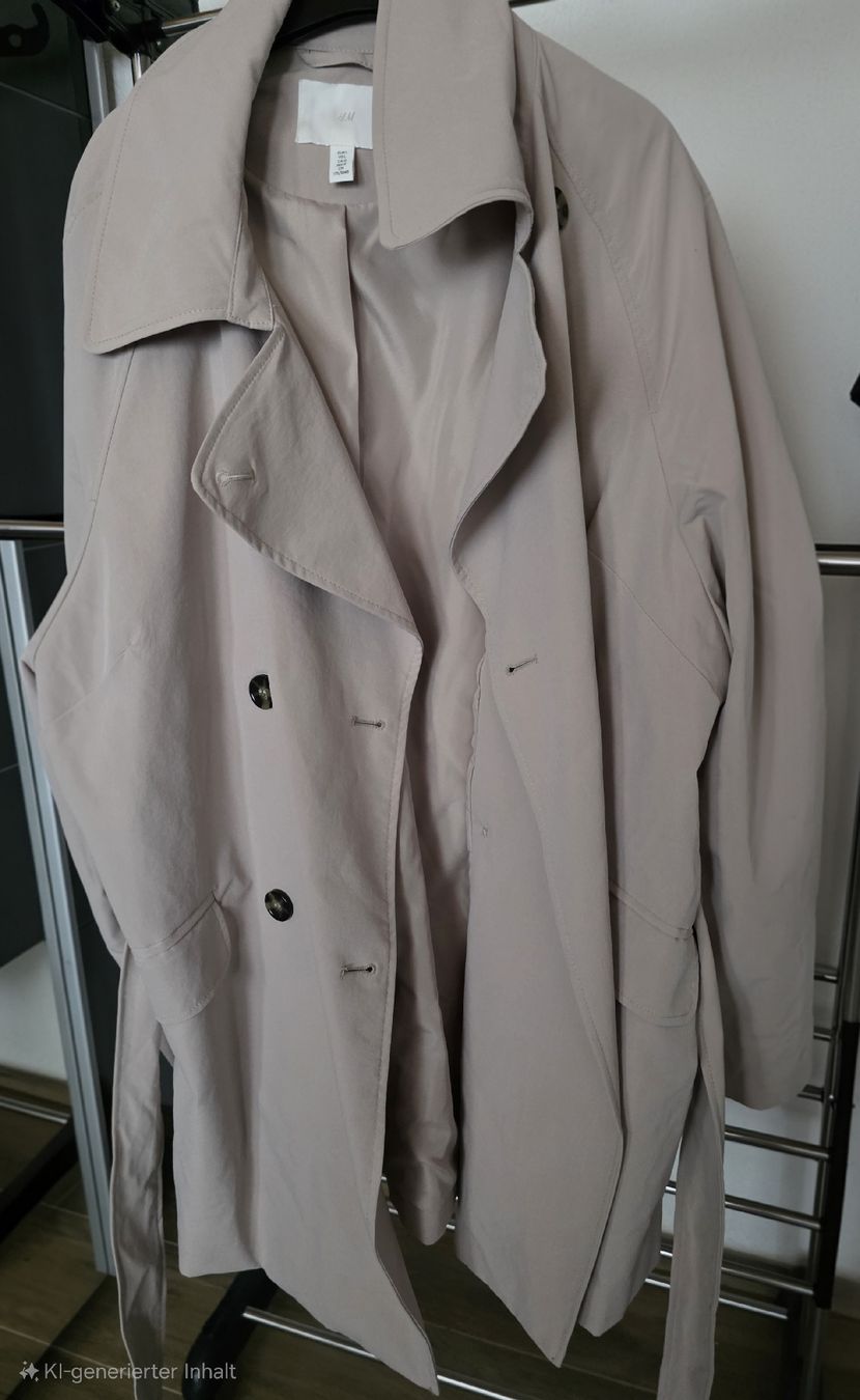 H&M Cappotti: Wunderschöner Trenchcoat, beige L – Nuovo (secondo la descrizione) da Büsserach venduto da Divina86