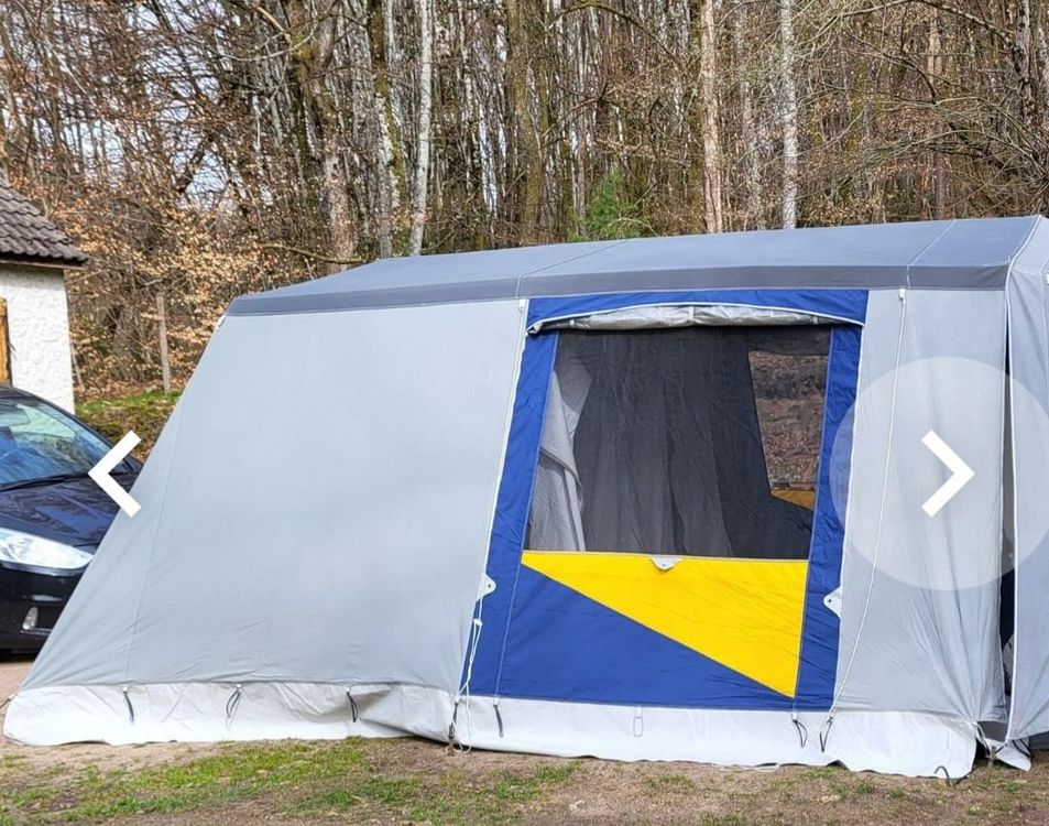 Zelte: Grosses Familienzelt mit Vorzelt, Top Zustand! – Gebraucht aus Emmenbrücke von xira04