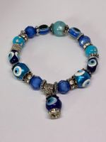Handgefertigtes Nazar-Armband, Boho Stil, Unikat