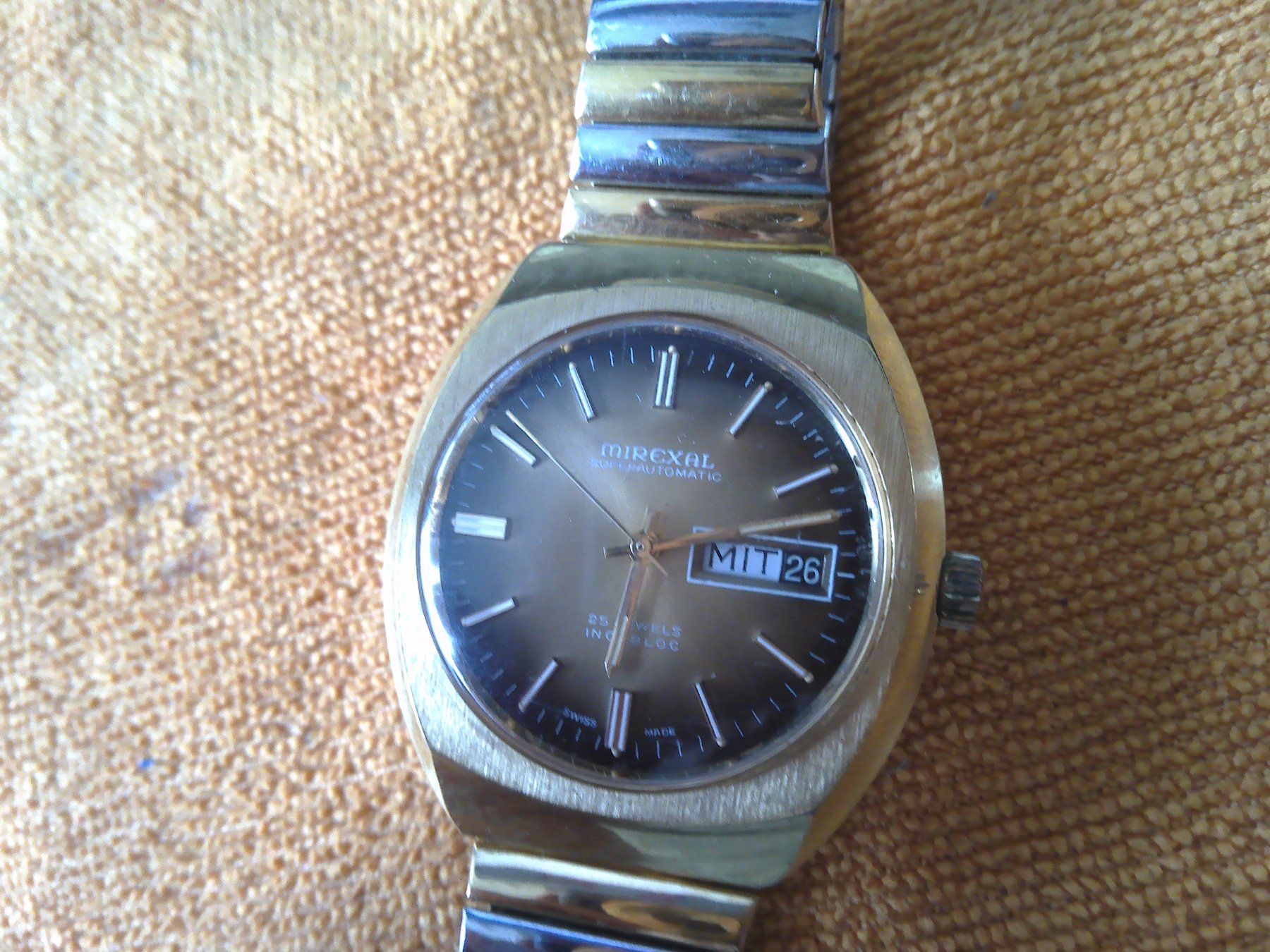 Mirexal Orologi: Mirexal herren Uhr Super Automat – Usato da Balsthal venduto da jacky63 1