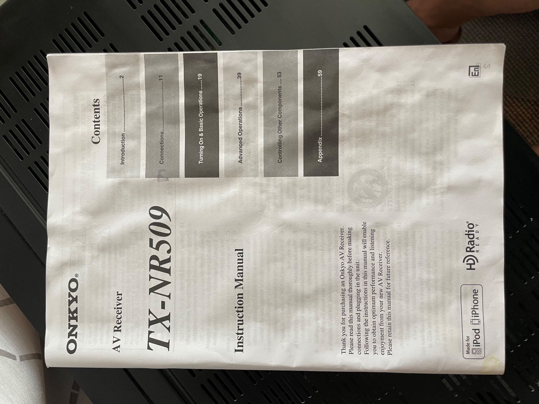 Onkyo Ricevitori: ONKYO AV Receiver TX-NR509 – Usato da Rafz venduto da stg101 7
