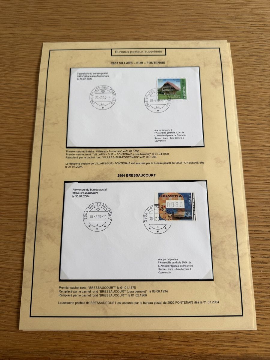 Tutti i francobolli: 13 FDC Sonderbriefe Schweiz – Usato da Murgenthal venduto da Tina_4055 1