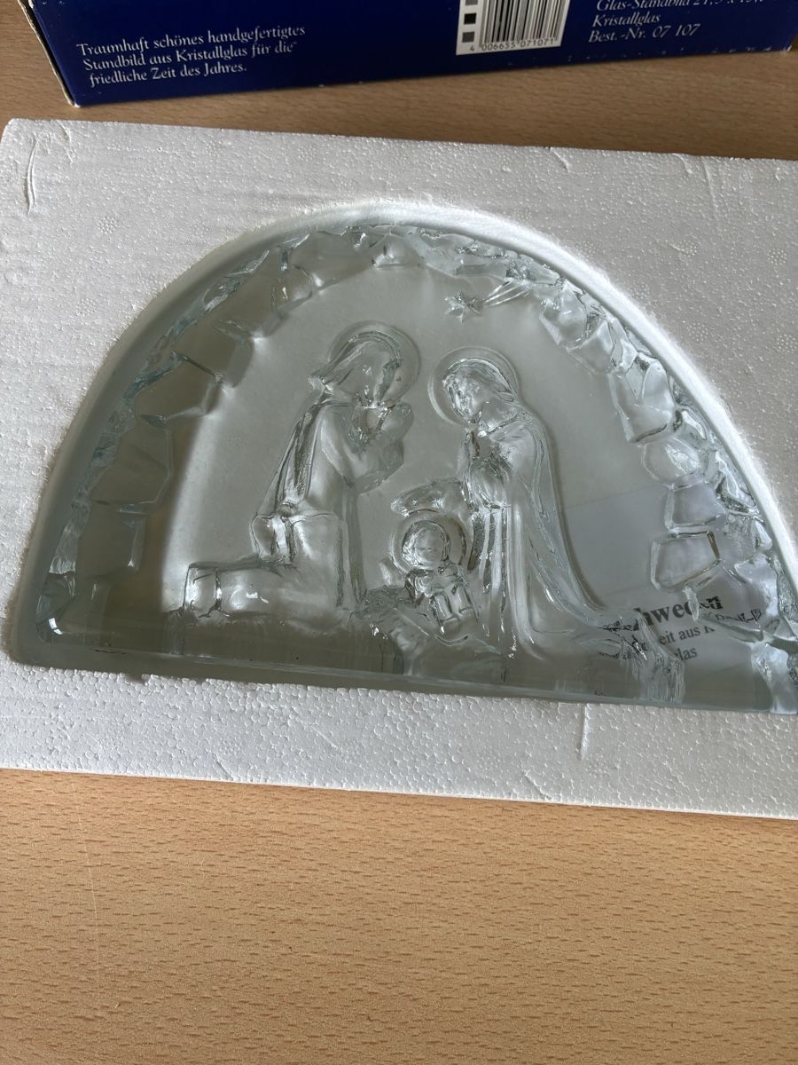 Toutes les décorations: Glas Krippe – D'occasion à Niederuzwil par Miami1999 1