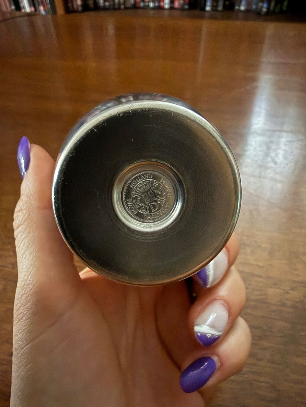 Vasi & Recipienti: Vase Metall Schlank Henkel H ca. 20 cm gebraucht – Usato da Erstfeld venduto da Mario_boe0 4
