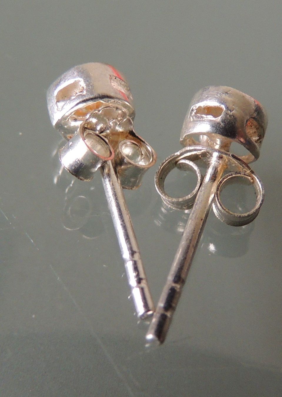 Orecchini pendenti & Orecchini a lobo: Citrin Silber 925 Ohrstecker  4 mm – Nuovo e nell'imballaggio originale da Waldenburg venduto da schaller707 3