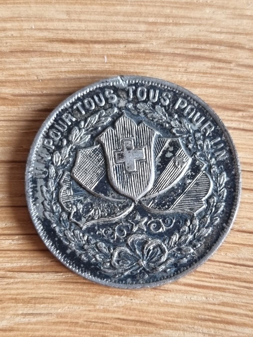Medaglie: Silbermedaille Souvenir de Colombier o.J. – Usato da Mels venduto da Goldenfalcon