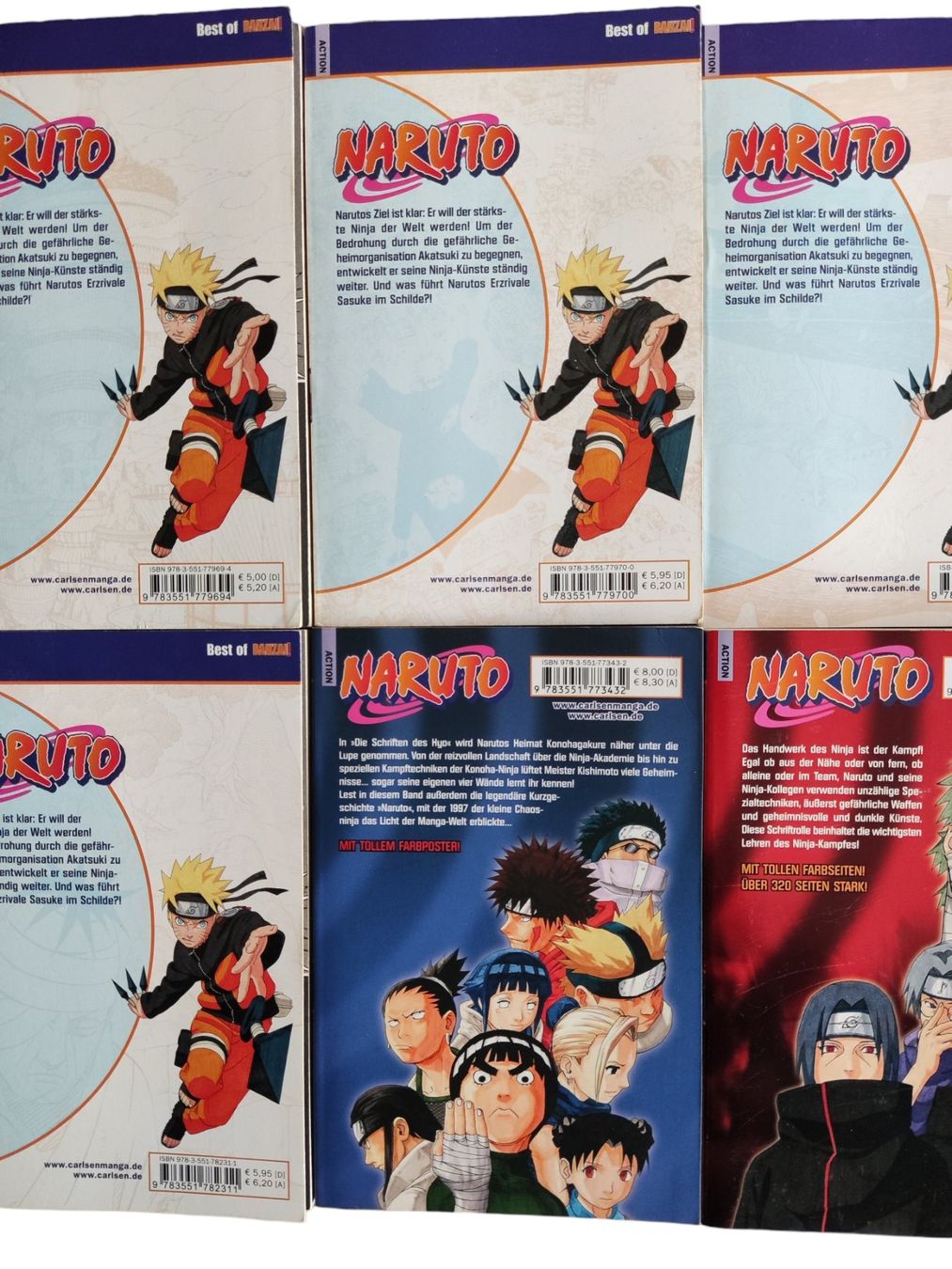 Bücher: Naruto Mangas (10 Stück) – Gebraucht aus Schaffhausen von  6