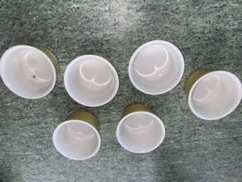 6 Förmchen Villeroy & Boch Luxembourg gelb