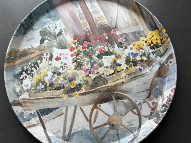 Piatti di portata: SERVIERTABLETT VINTAGE – Usato da Honau venduto da sainj 1