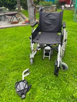 Rollstuhl mit Elektroantrieb, guter Zustand