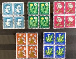 1960 Pro Juventute Viererblöcke Postfrisch **