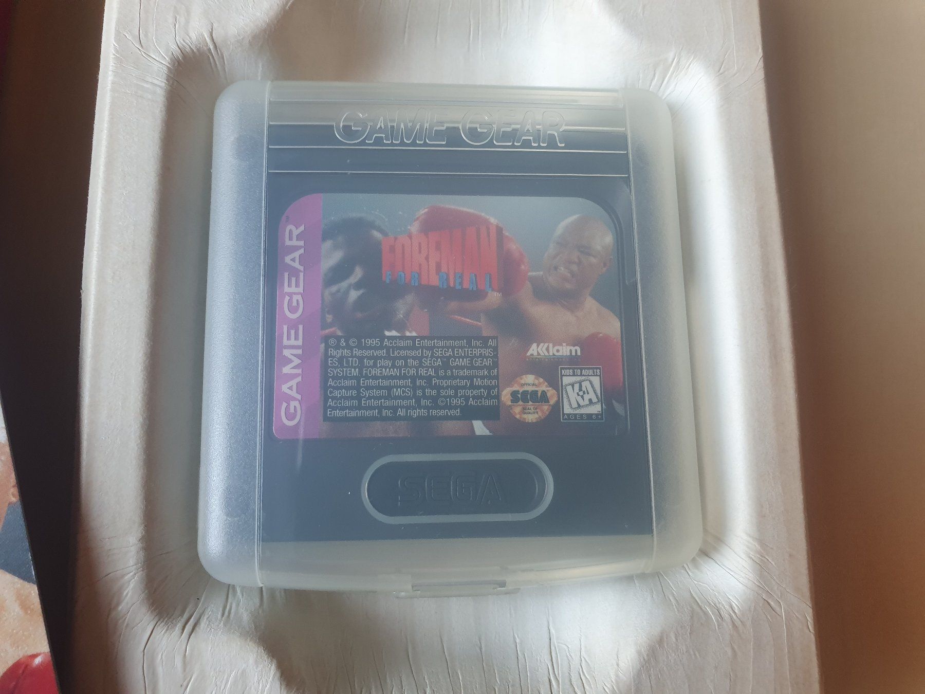 Sega Giochi: Foreman for Real – Usato da Stansstad venduto da collectorsshop 7