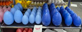 425 Posten Oster-Kerzen & Deko aus Liquidation