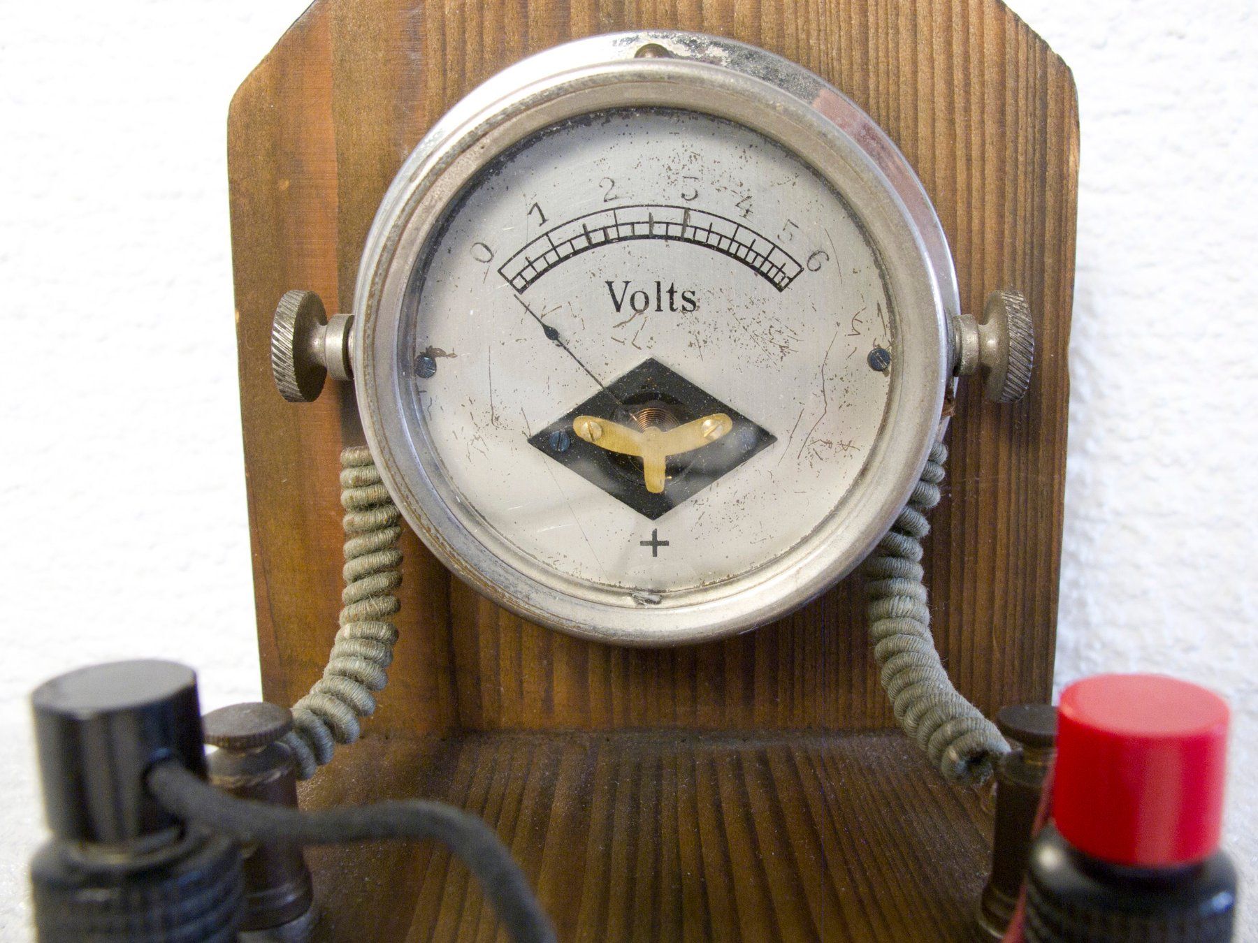 Misurare: VOLTMETER ANTIK Frankenstein Messgerät Strom Spannung – Usato da Blauen venduto da wosonst 1