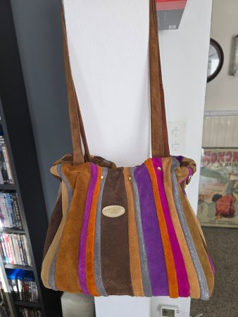 SAC EN DAIM VERITABLE PIECE UNIQUE