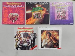 5 LP Schallplatten Beny Rehmann Musik