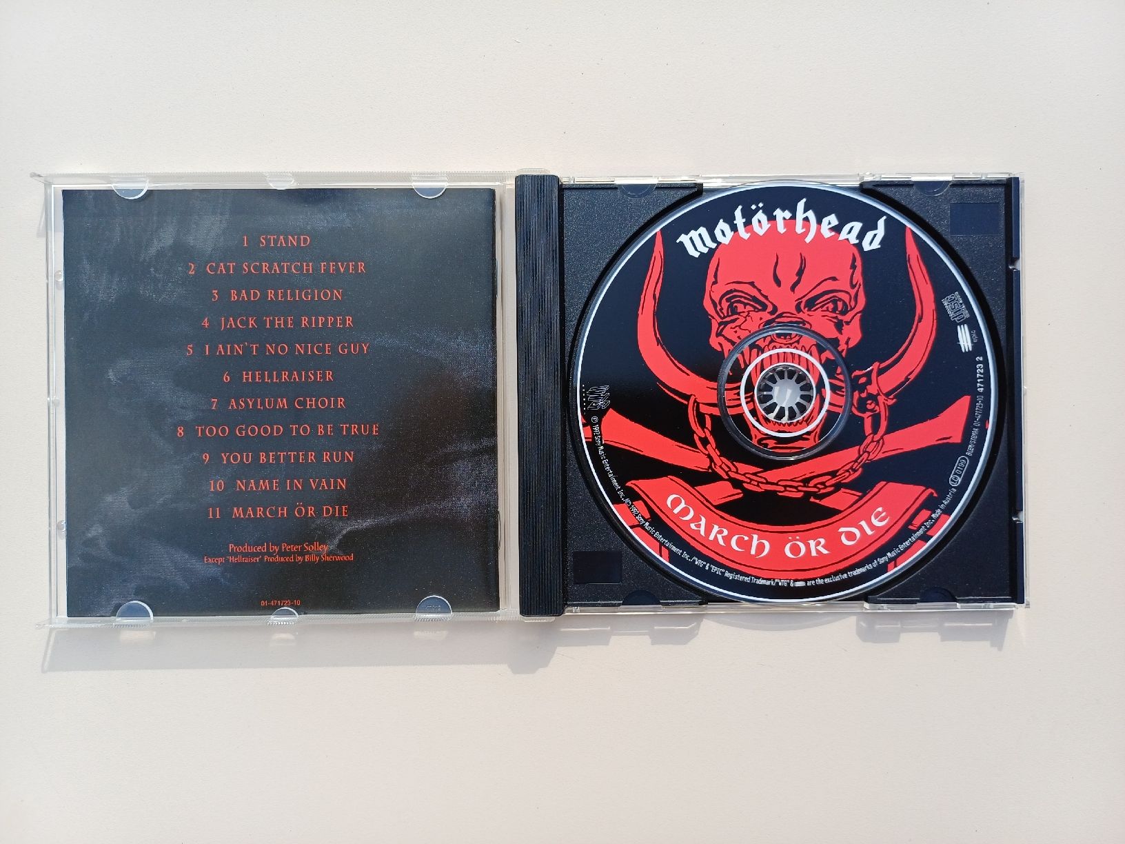 CD: Motörhead "March or Die" CD neuf – Nuovo (secondo la descrizione) da Begnins venduto da Drastic-Sound 2
