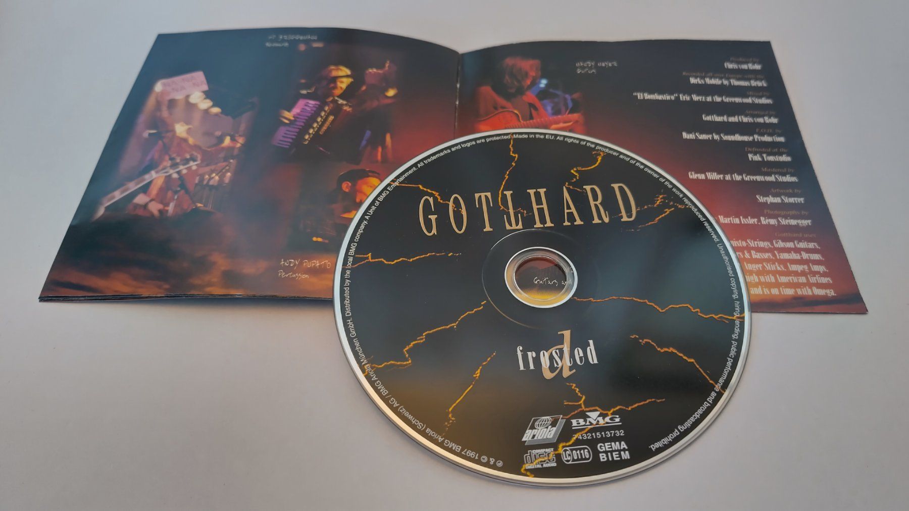 CDs: Gotthard -Frosted / CD mit Booklet ab Fr. 1.- – Gebraucht aus Bellach von JingleJerry 1