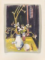 RUDOLF ZENDER LITHOGRAPHIE SIGNIERT NUMMERIERT